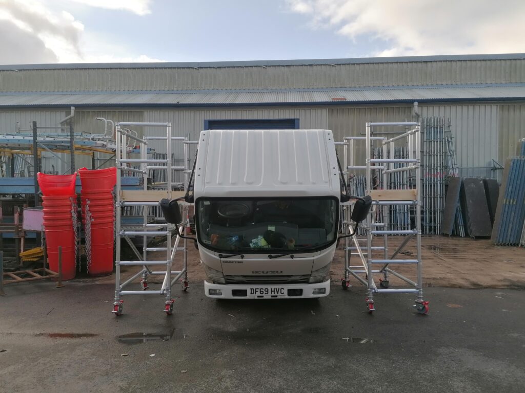 bespoke access platform for vehicle