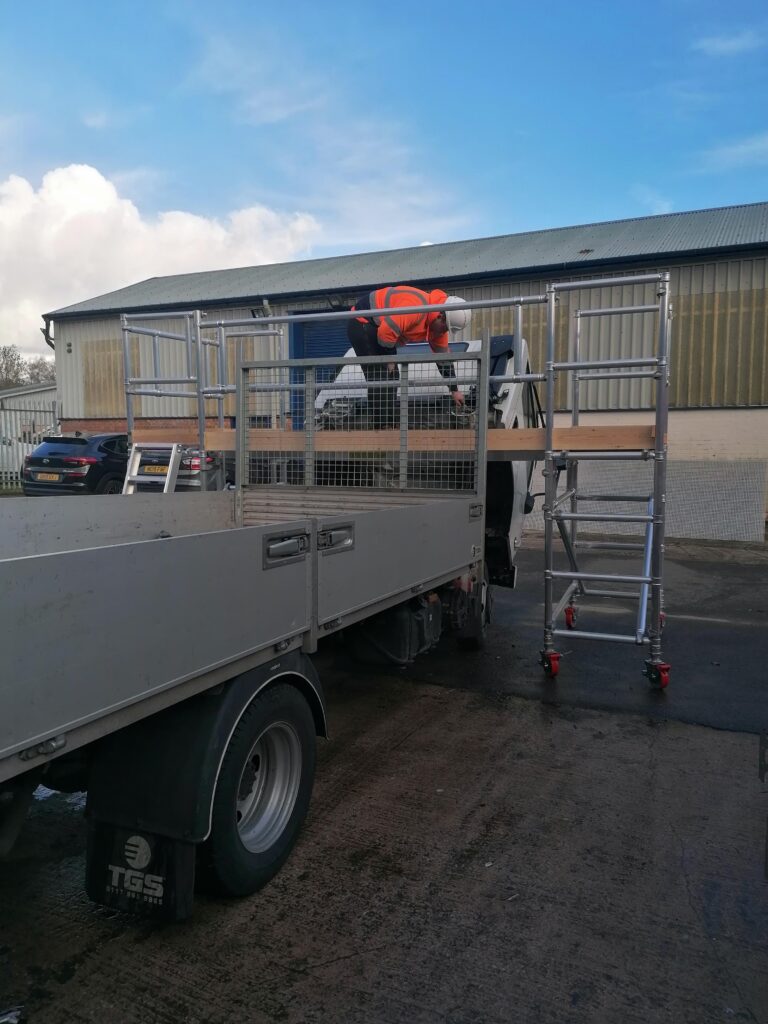 bespoke access platform for vehicle