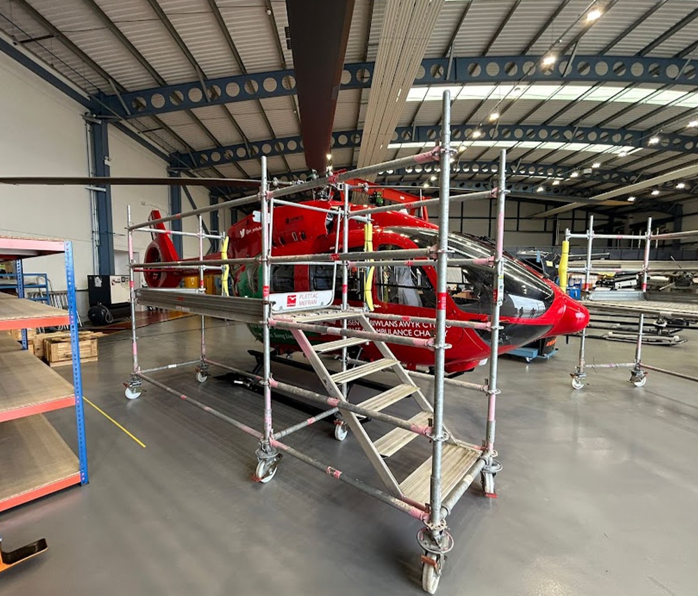Helicopter Maintenance Access Platforms | Safe MRO Access