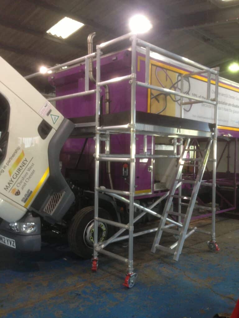 bespoke access platform for vehicle