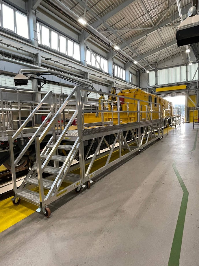 rail industry bespoke access platform