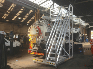 bespoke access platform for vehicle