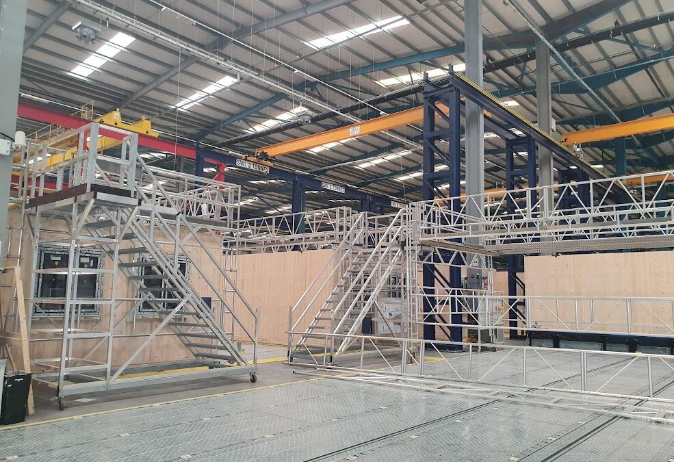 Boosting Construction Efficiency with Bespoke Access Platforms