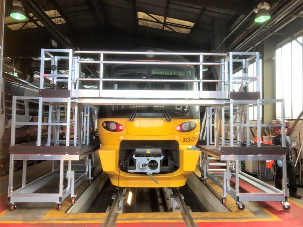 rail industry bespoke access platform