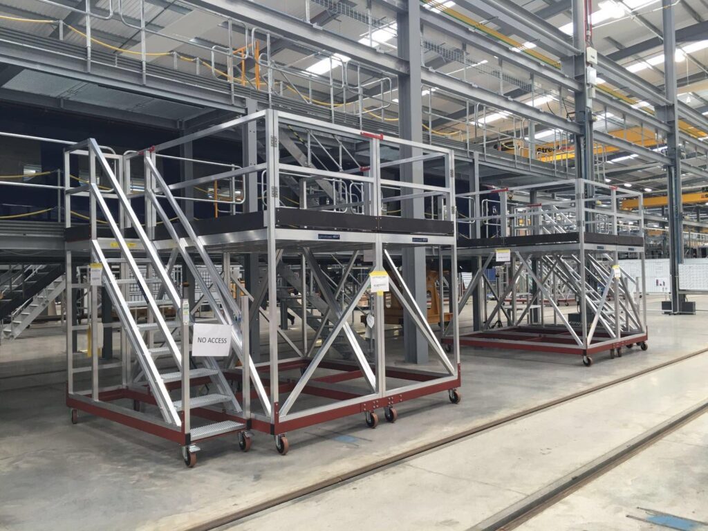 rail industry bespoke access platform
