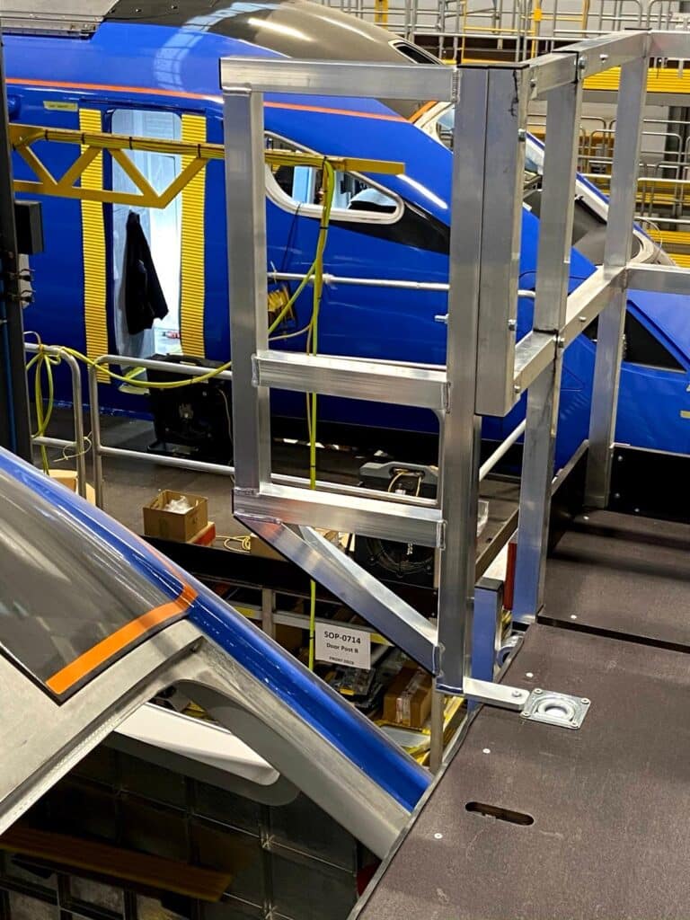 rail industry bespoke access platform