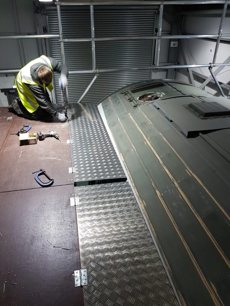 rail industry bespoke access platform