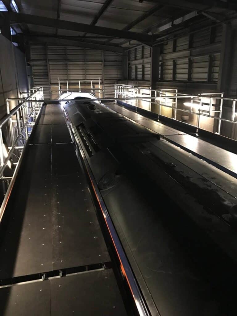 rail industry bespoke access platform