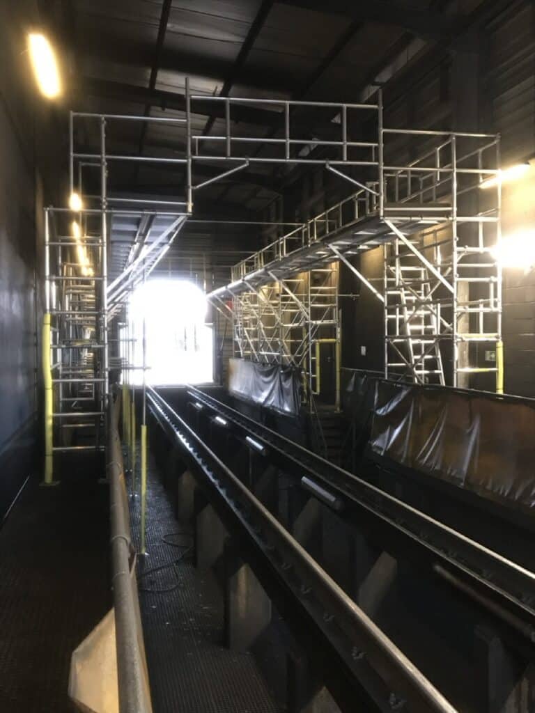 rail industry bespoke access platform