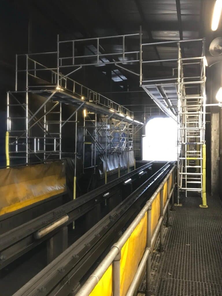 rail industry bespoke access platform