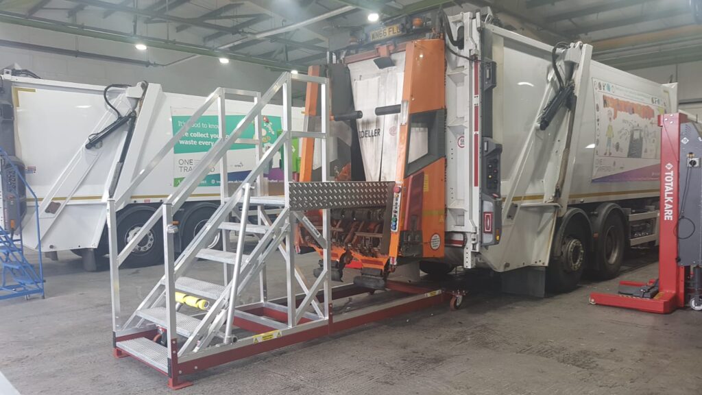 bespoke access platform for vehicle