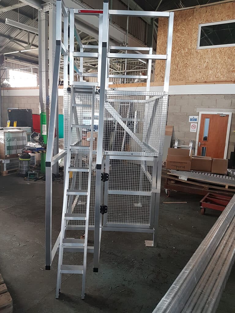 bespoke-conveyor-access-platform-walkway A bespoke conveyor access platform walkway