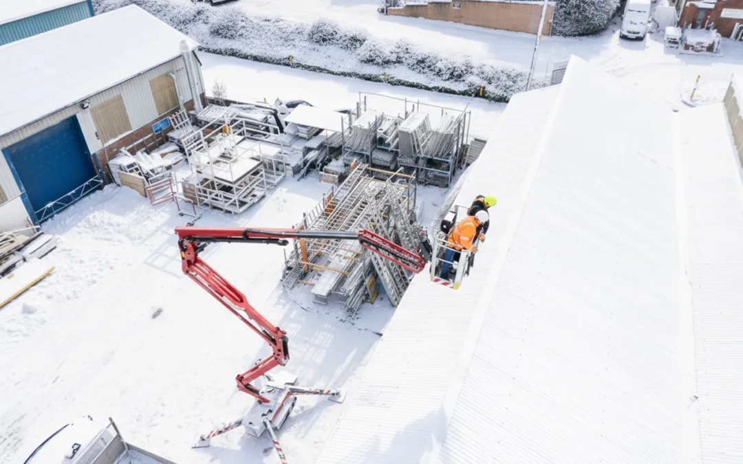 5 Essential Tips for Operating Spider Lifts Safely in UK Winter Weather