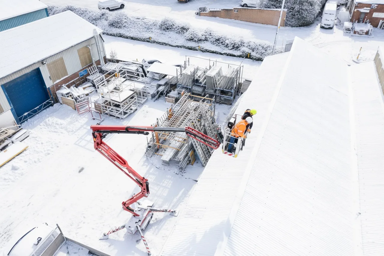 5 Essential Tips for Operating Spider Lifts Safely in UK Winter Weather