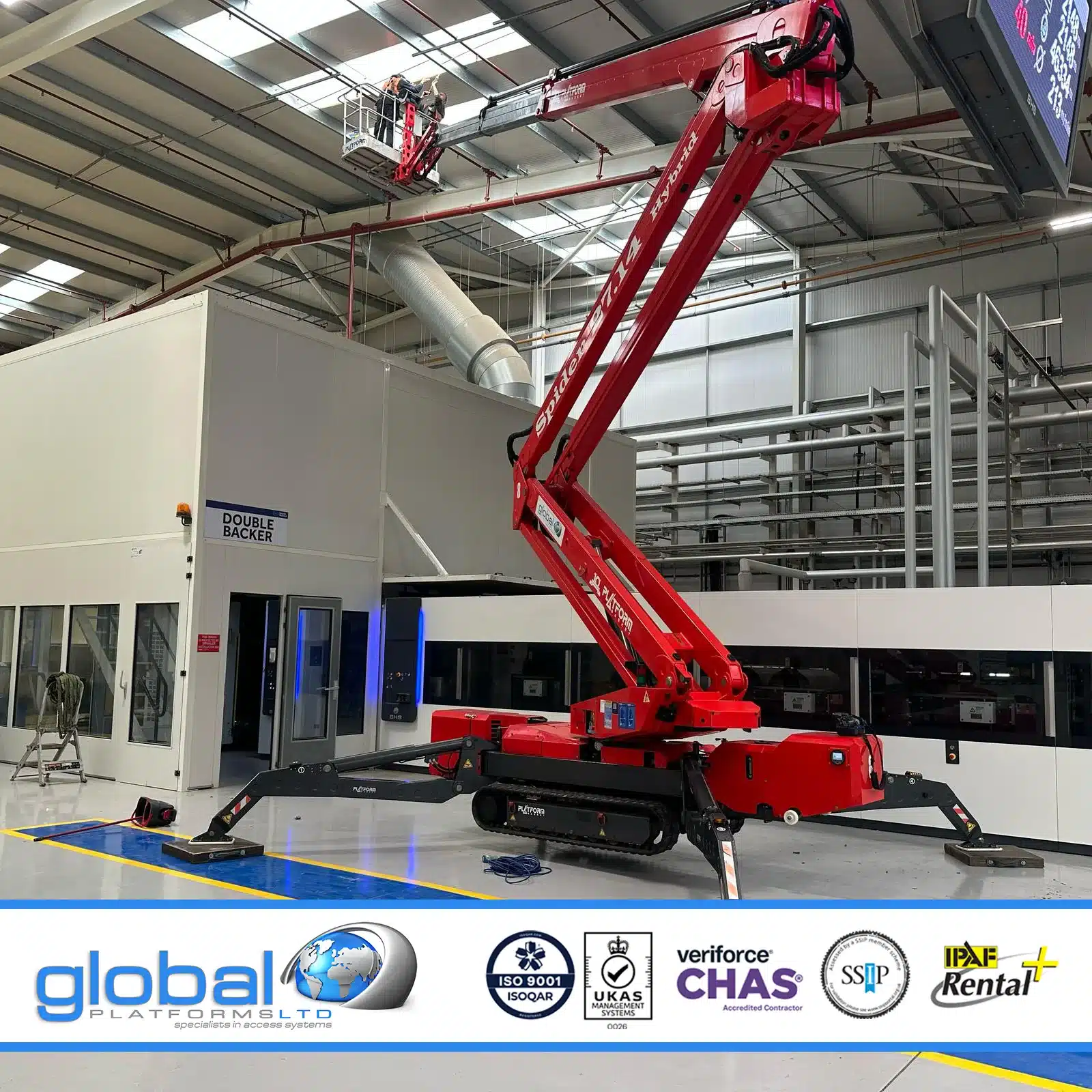 Tracked Spider MEWP Hire