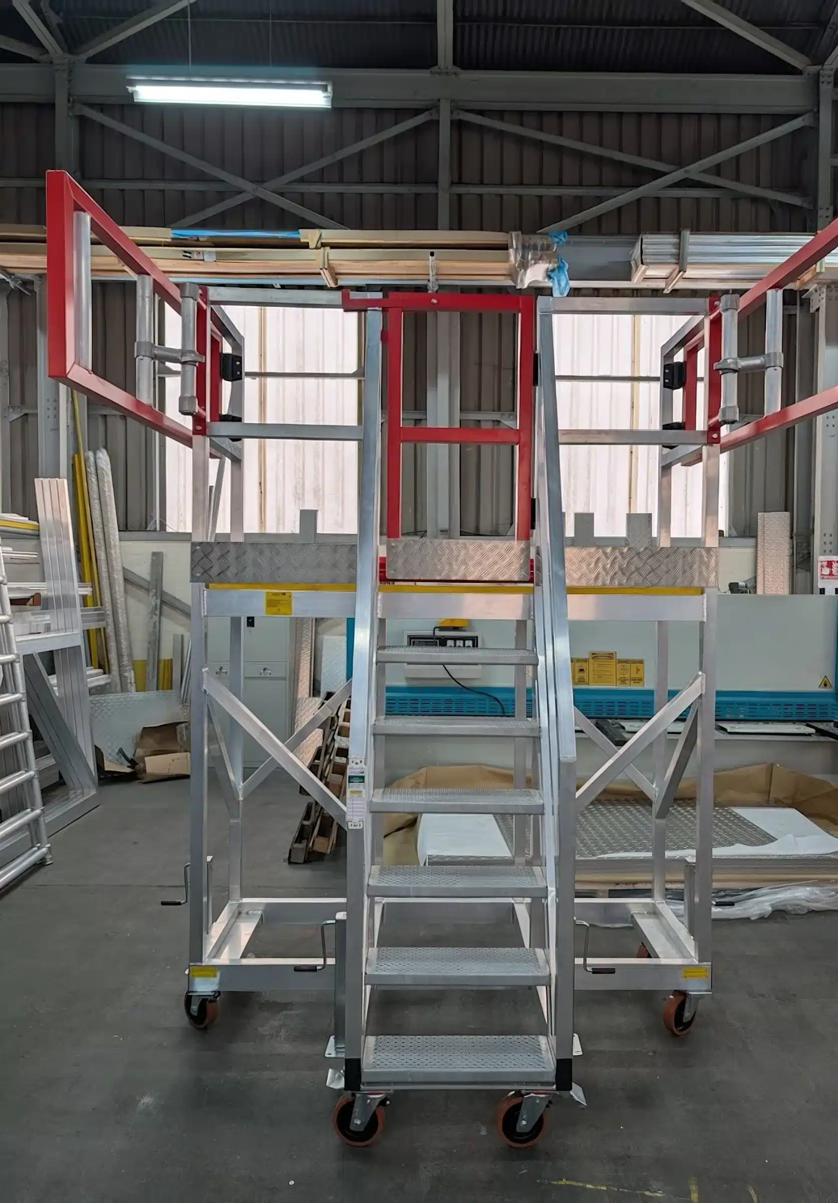 Case Study: Viaduct Access Platforms Built to Fit Between Pillars